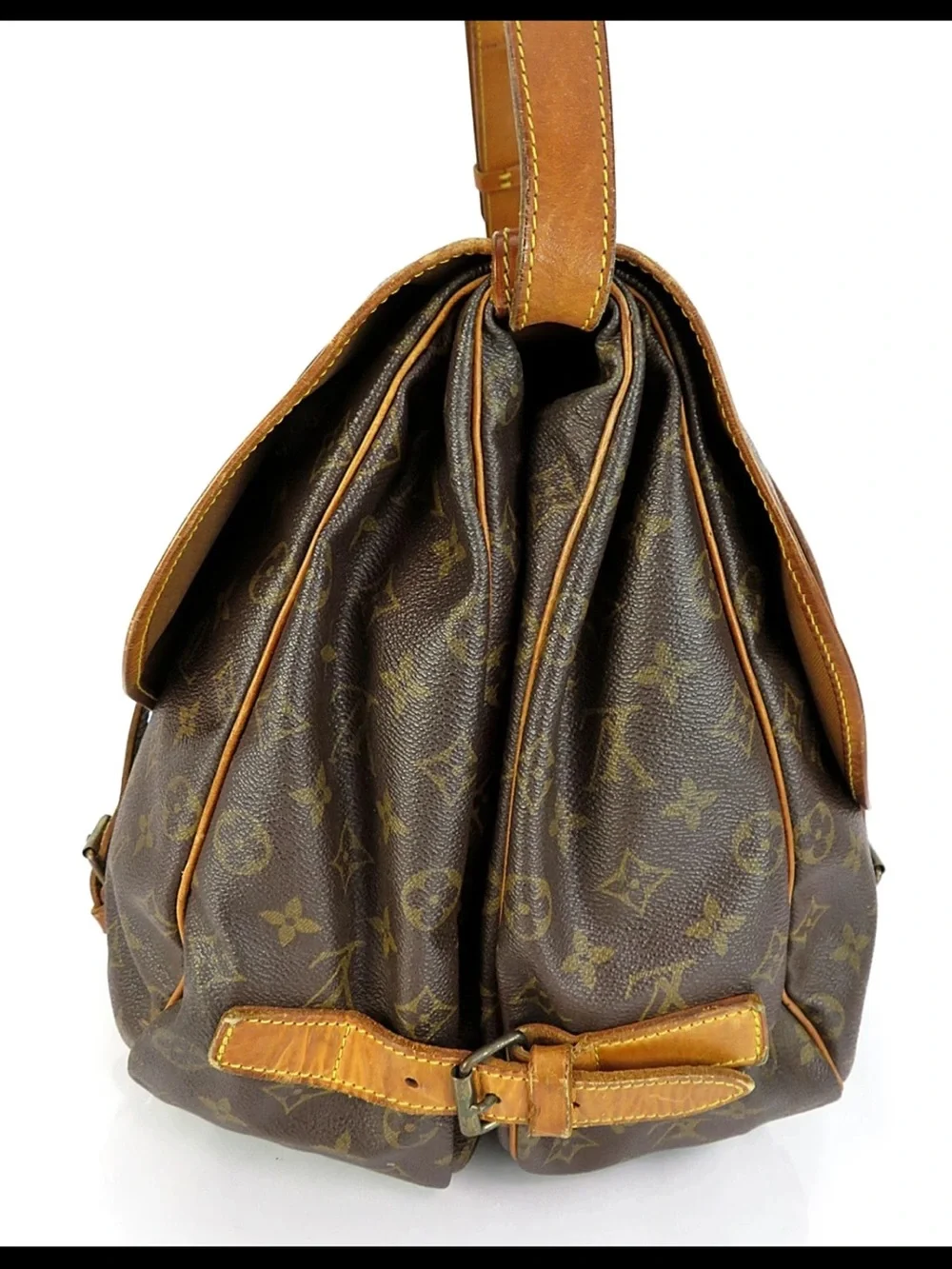 Louis Vuitton Brown Monogram Canvas Messenger Bag